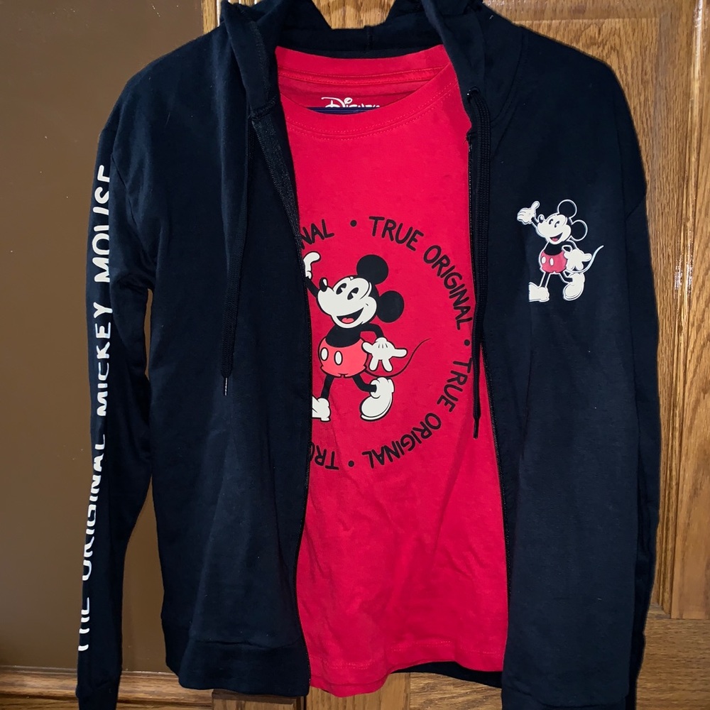 Mickey Mouse tshirt & jacket